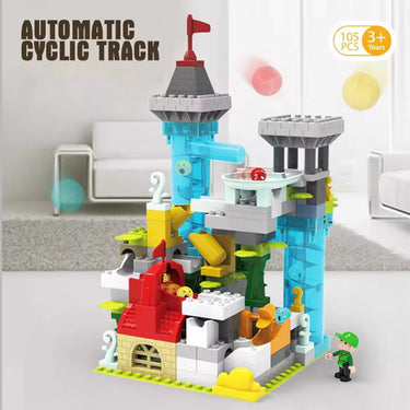 AUTOMATIC CYCLIC TRACK CASTLE - 135PCS